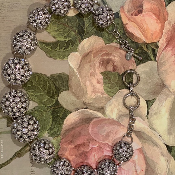 Crystal Dome Necklace with Extender - Picture 6 of 8